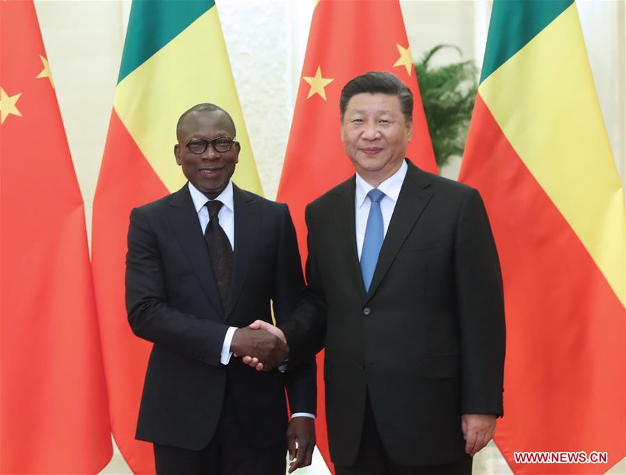 CHINA-BEIJING-XI JINPING-BENINESE PRESIDENT-MEETING (CN)