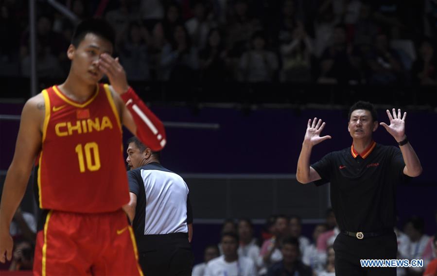 (SP)INDONESIA-JAKARTA-ASIAN GAMES-MEN'S BASKETBALL FINAL-CHINA VS IRAN