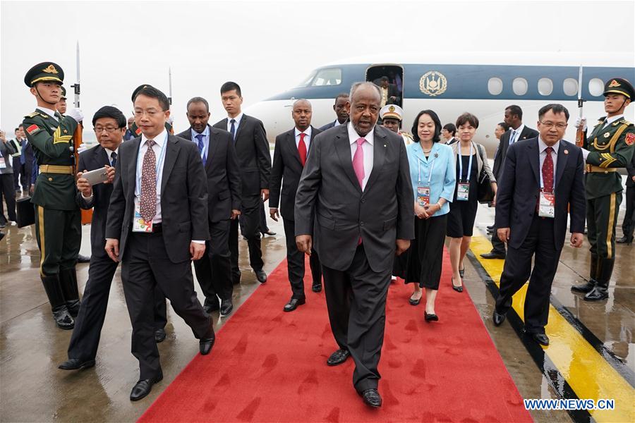 CHINA-BEIJING-DJIBOUTI-PRESIDENT-ARRIVAL (CN)