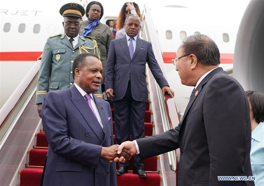 CHINA-BEIJING-REPUBLIC OF CONGO-PRESIDENT-ARRIVAL (CN)