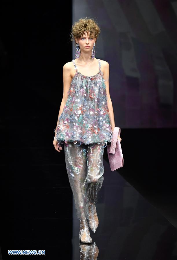 ITALY-MILAN-FASHION WEEK-GIORGIO ARMANI 