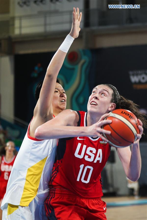 (SP)SPAIN-TENERIFE-FIBA WOMEN'S BASKETBALL WORLD CUP-USA-CHINA