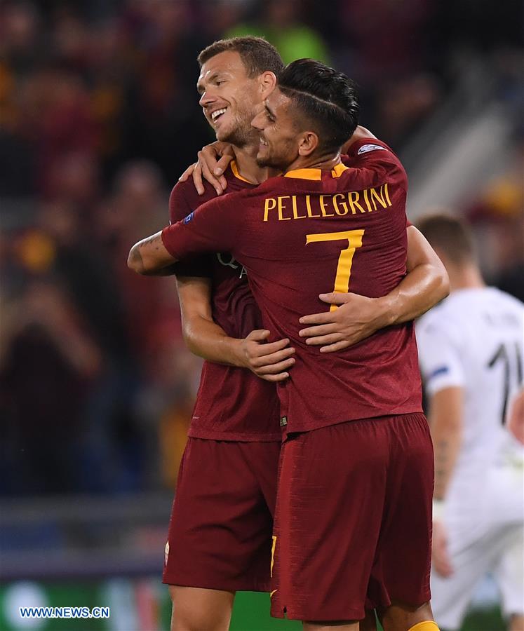 (SP)ITALY-ROME-SOCCER-UEFA CHAMPIONS LEAGUE-ROMA VS VIKTORIA PLZEN