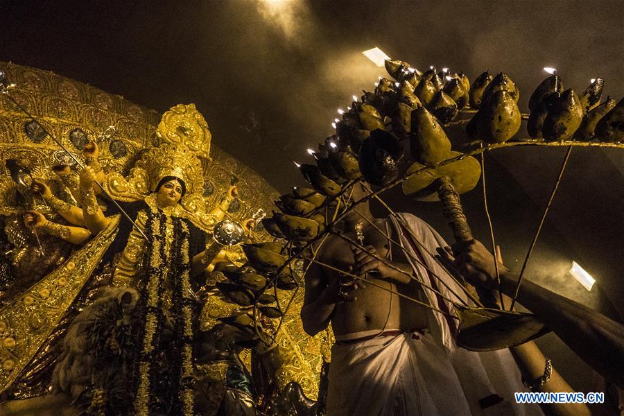 INDIA-KOLKATA-DURGA PUJA