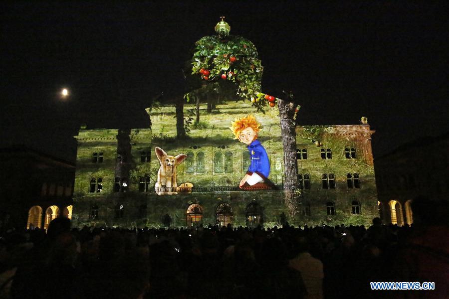 SWITZERLAND-BERN-LIGHT SHOW