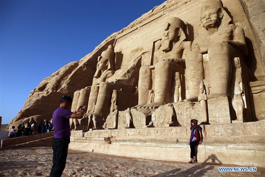 EGYPT-ASWAN-ABU SIMBEL-SUN FESTIVAL