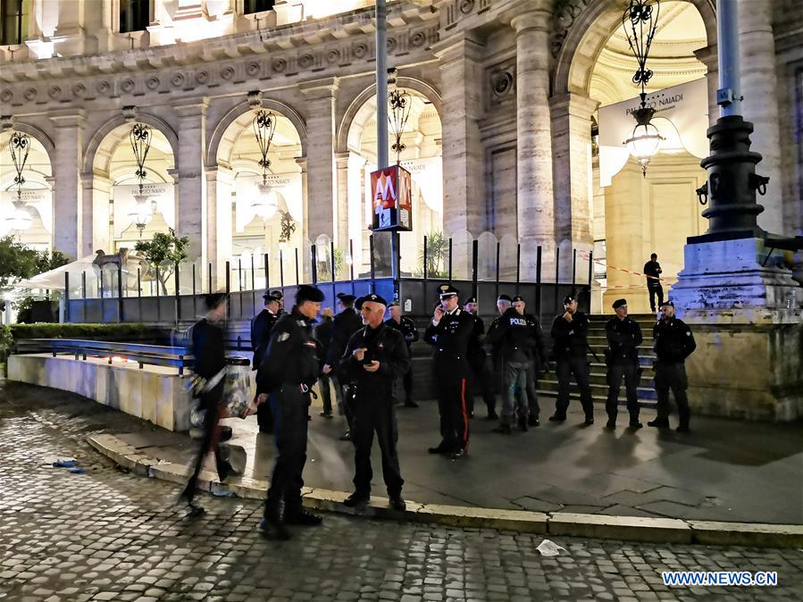 ITALY-ROME-METRO-ESCALATOR-COLLAPSE