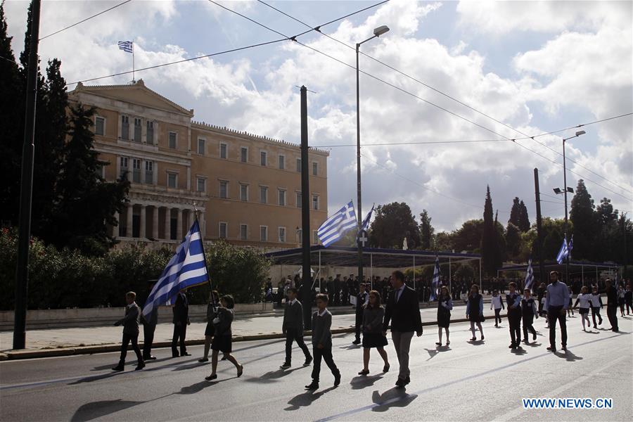 GREECE-ATHENS-OHI DAY-CELEBRATION