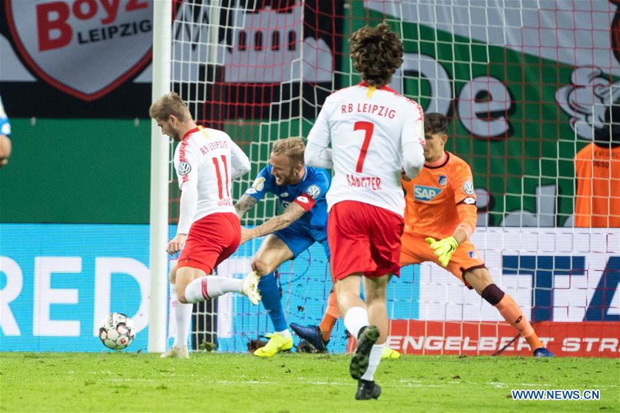 (SP)GERMANY-LEIPZIG-SOCCER-GERMAN CUP-LEIPZIG VS HOFFENHEIM