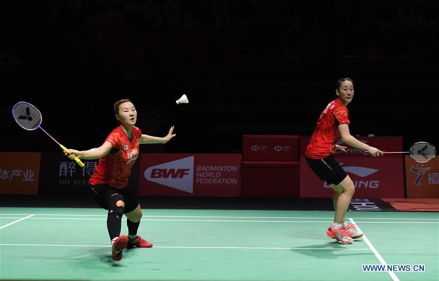 (SP)CHINA-FUZHOU-BADMINTON-FINALS