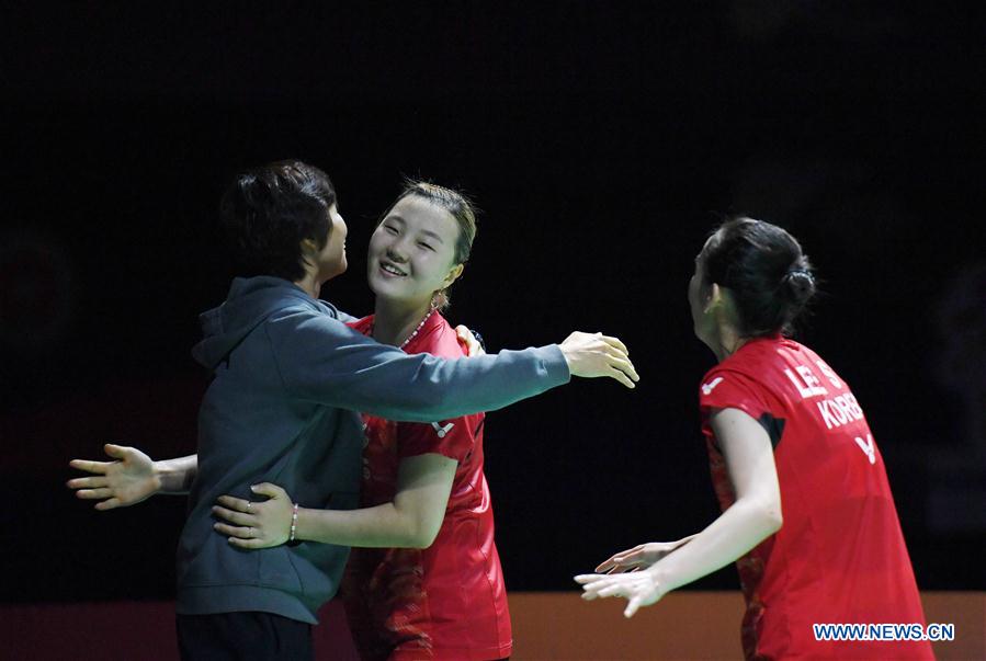 (SP)CHINA-FUZHOU-BADMINTON-FINALS