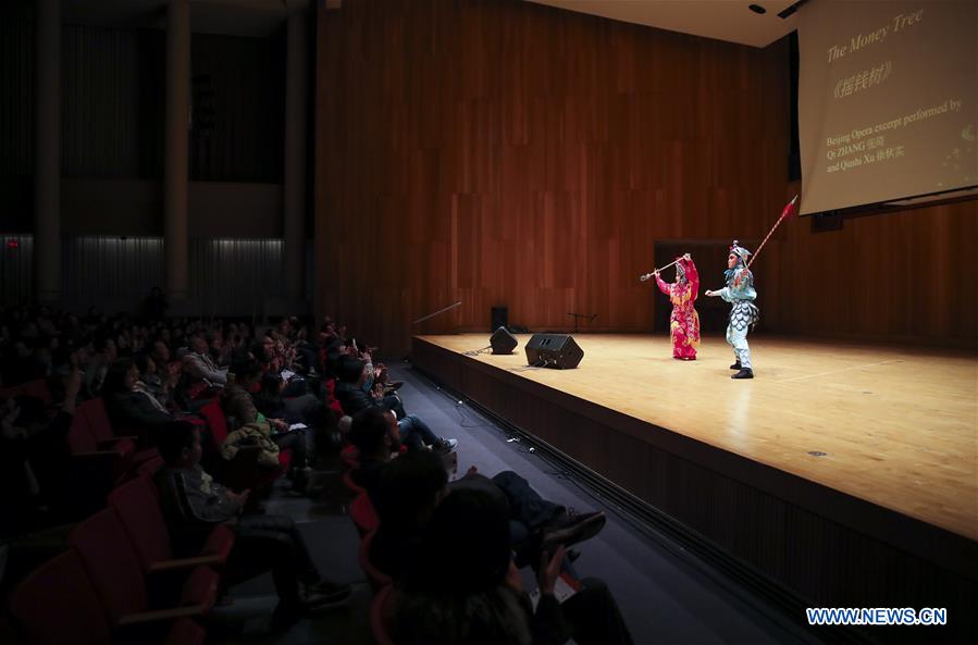 U.S.-NEW YORK-CHINESE PEKING OPERA-FEATURE