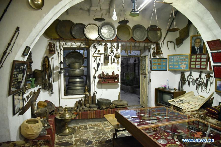 SYRIA-SWEIDA-SMALL MUSEUM-ANTIQUES-COLLECTION