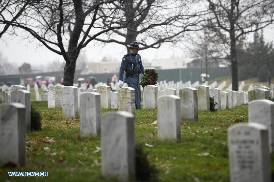 U.S.-VIRGINIA-WREATH LAYING