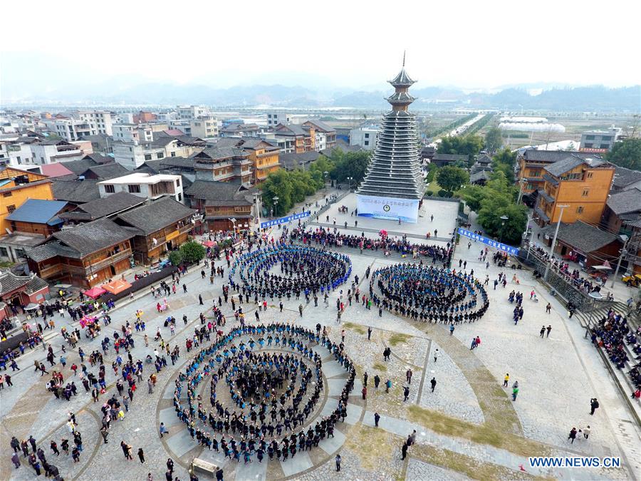 #CHINA-GUIZHOU-DONG PEOPLE-SAMA FESTIVAL (CN)