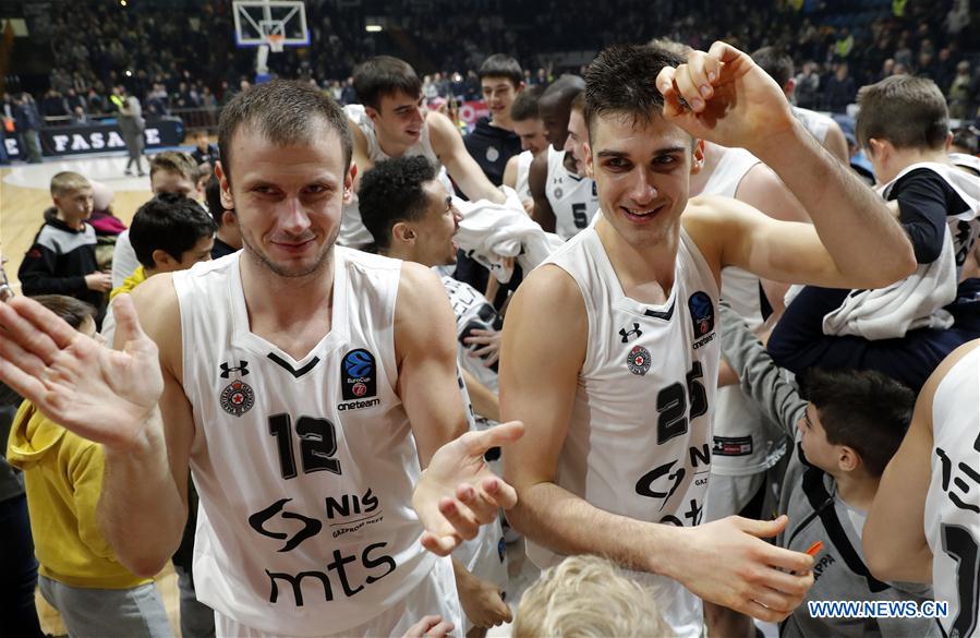 (SP)SERBIA-BELGRADE-BASKETBALL-EUROCUP-QUALIFIER-PARTIZAN VS ANKARA