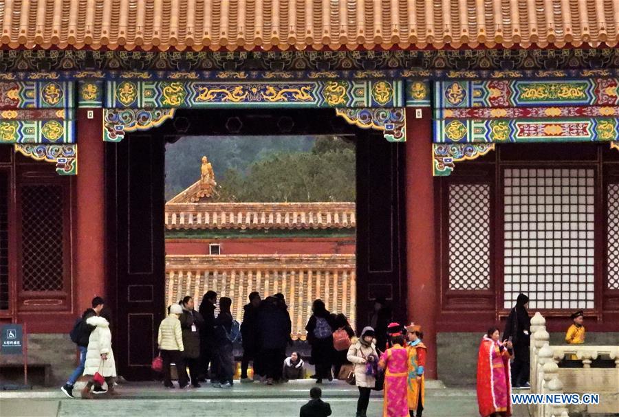 (InPalaceMuseum) CHINA-BEIJING-PALACE MUSEUM-17 MILLION-VISITORS (CN)