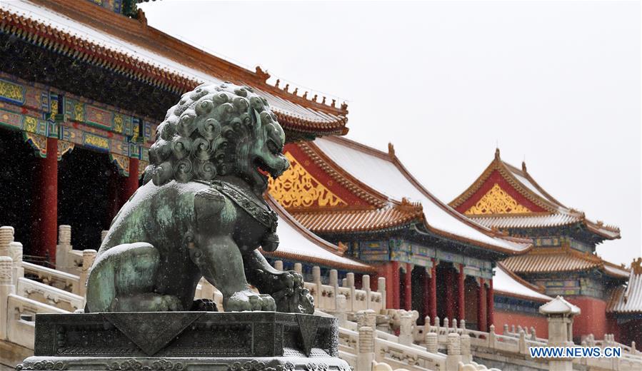 (InPalaceMuseum)CHINA-BEIJING-PALACE-MUSEUM-WINTER (CN)