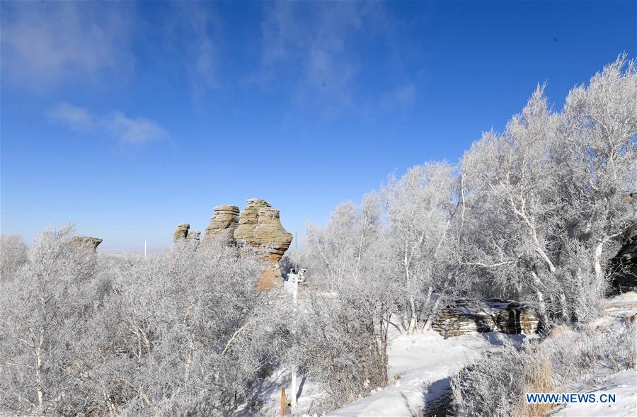 CHINA-INNER MONGOLIA-SNOW SCENERY (CN)