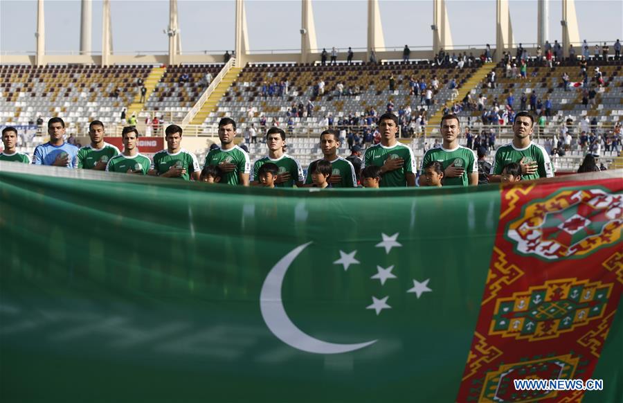 (SP)UAE-ABU DHABI-SOCCER-AFC ASIAN CUP 2019-GROUP F-JPN VS TKM