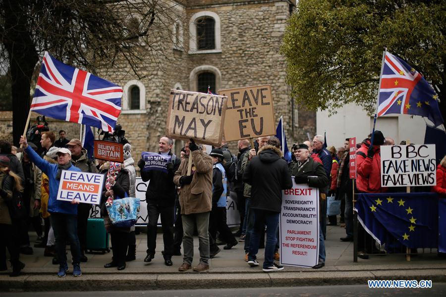 BRITAIN-LONDON-BREXIT-PROTEST