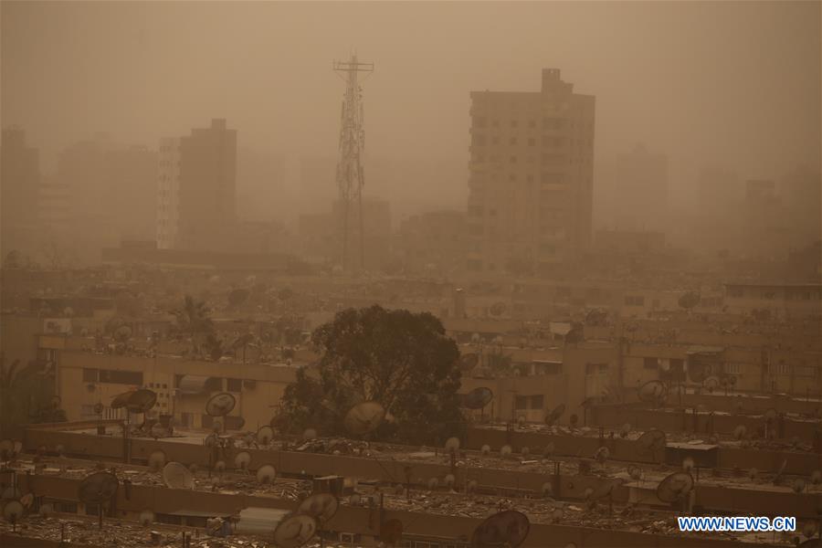 EGYPT-CAIRO-SANDSTORM