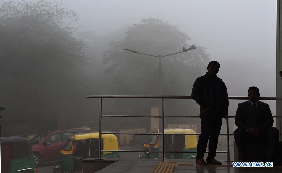 INDIA-NEW DELHI-FOG