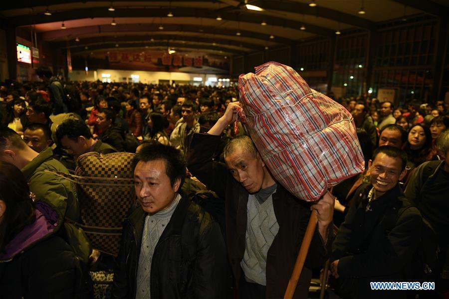 CHINA-SPRING FESTIVAL-TRAVEL RUSH (CN)