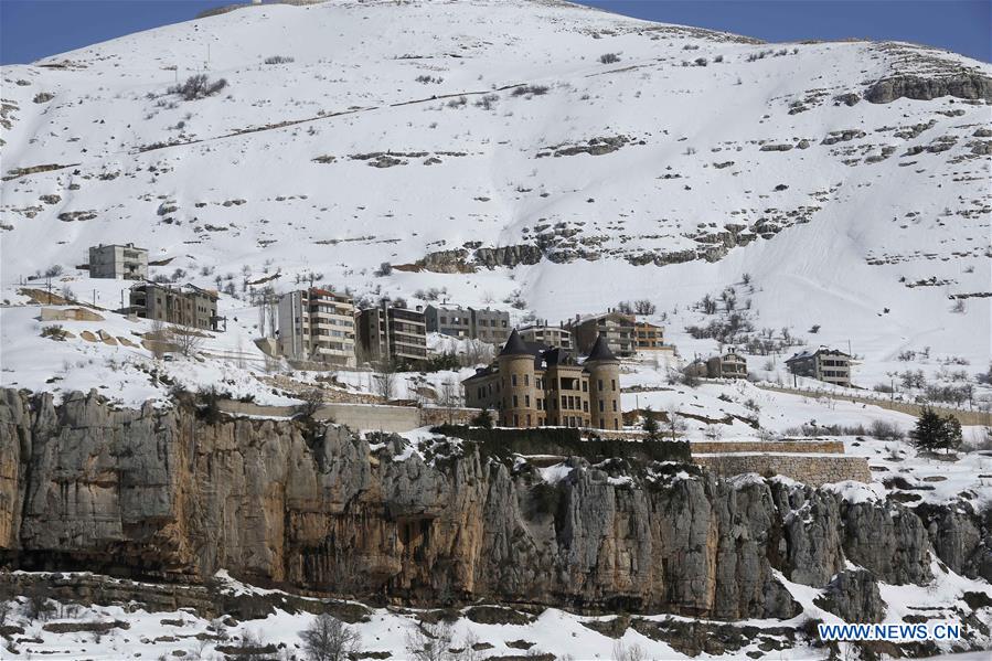 LEBANON-FARAYA-SNOW