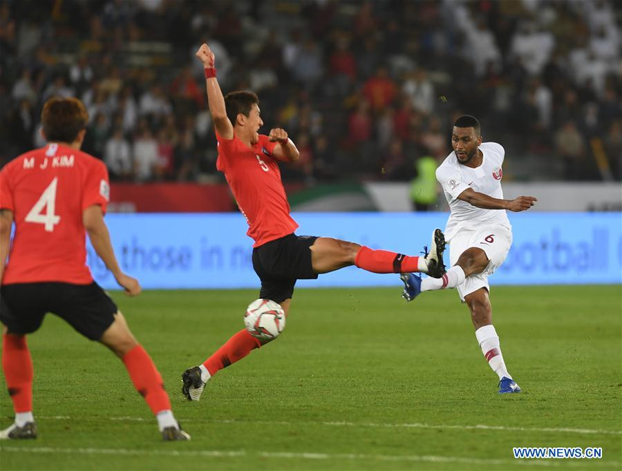 (SP)UAE-ABU DHABI-SOCCER-AFC ASIAN CUP 2019-QUARTERFINAL-KOR VS QAT