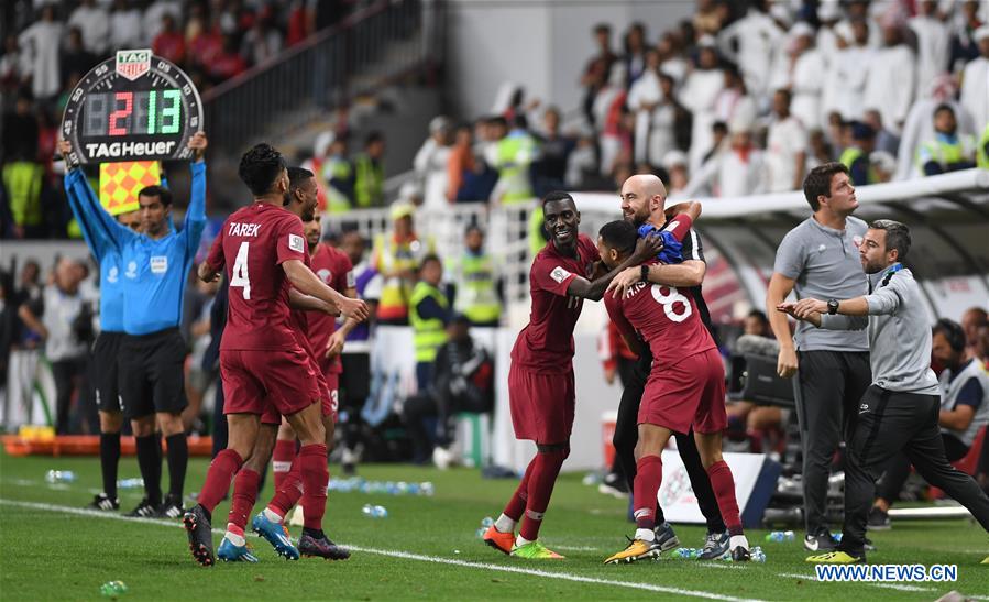 (SP)UAE-ABU DHABI-SOCCER-AFC ASIAN CUP 2019-SEMIFINAL-UAE VS QAT