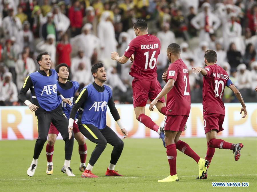 (SP)UAE-ABU DHABI-SOCCER-AFC ASIAN CUP 2019-SEMIFINAL-UAE VS QAT