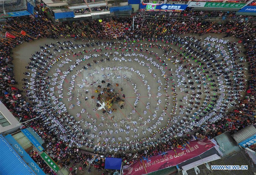 CHINA-GUANGXI-RONGSHUI-HUNDRED-BIRD DRESS-FESTIVAL (CN)