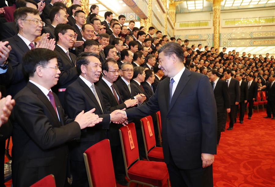 CHINA-BEIJING-XI JINPING-CHANG'E-4 MISSION-REPRESENTATIVES-MEETING (CN)