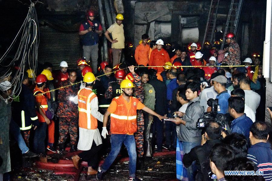 BANGLADESH-DHAKA-FIRE-CASUALTIES