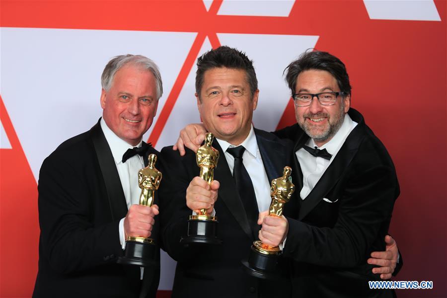 U.S.-LOS ANGELES-OSCARS-BEST SOUND MIXING