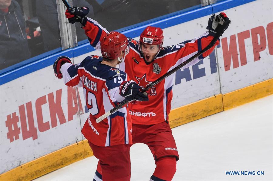 (SP)RUSSIA-MOSCOW-KHL-CSKA VS VITYAZ