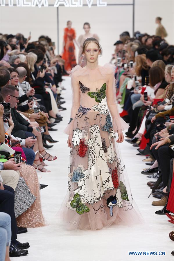 FRANCE-PARIS-FASHION WEEK-VALENTINO