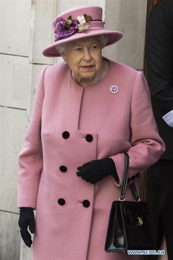 BRITAIN-LONDON-QUEEN ELIZABETH II-DUCHESS OF CAMBRIDGE-VISIT