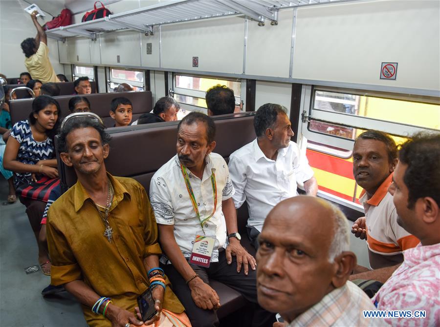 SRI LANKA-CHINA-FUNDED RAILWAY LINE-OPEN