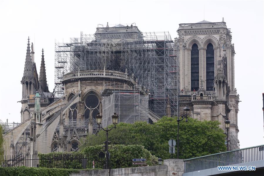 FRANCE-PARIS-NOTRE DAME CATHEDRAL-AFTERMATH