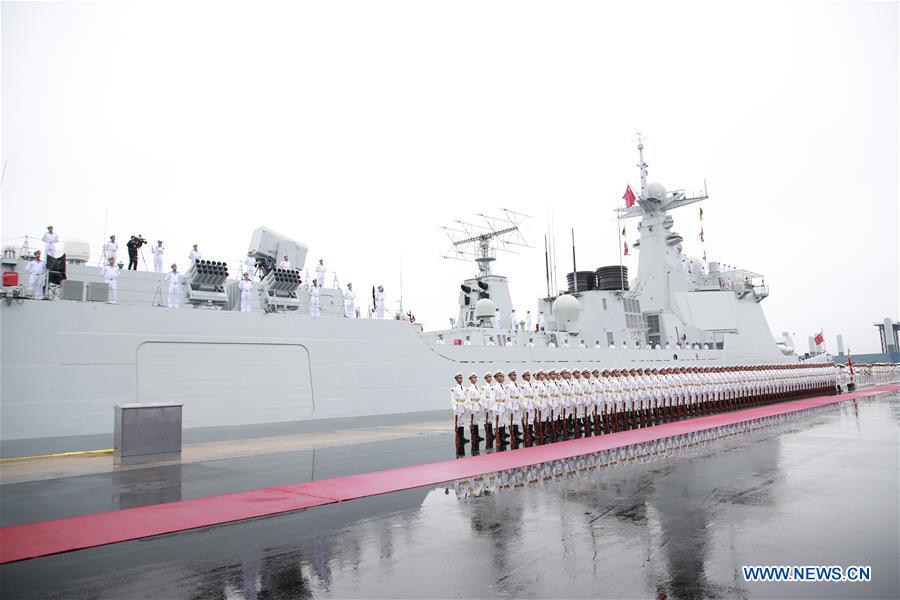 CHINA-QINGDAO-PLA NAVY-70TH ANNIVERSARY-PARADE (CN)