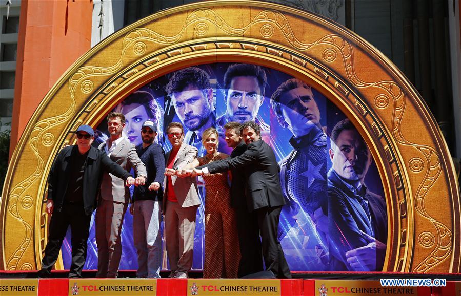 US-LOS ANGELES-HOLLYWOOD-FILM "AVENGERS:ENDGAME"