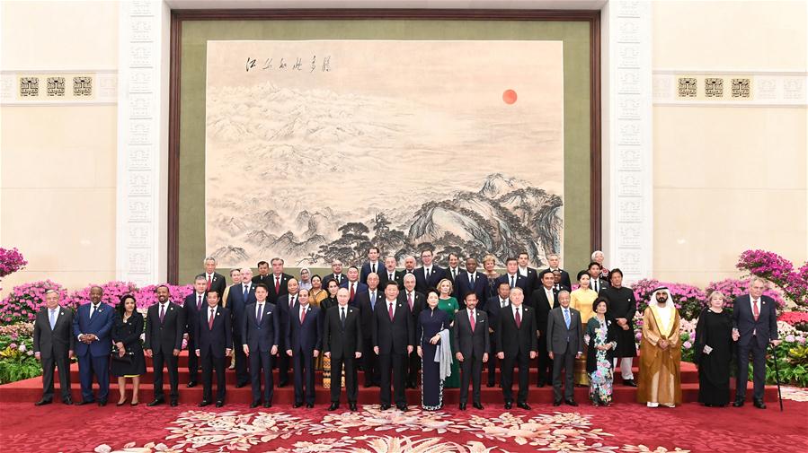 (BRF)CHINA-BEIJING-BELT AND ROAD FORUM-XI JINPING-BANQUET (CN)