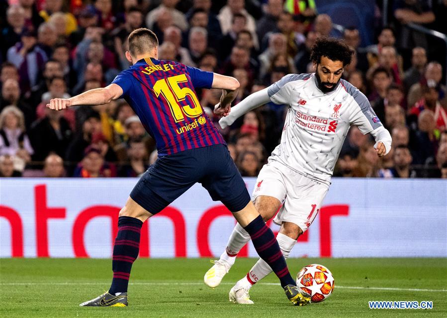 (SP)SPAIN-BARCELONA-SOCCER-UEFA CHAMPIONS LEAGUE-BARCELONA VS LIVERPOOL