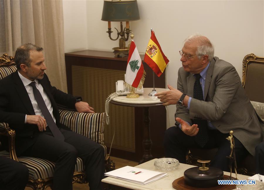 LEBANON-BEIRUT-SPANISH FM-VISIT