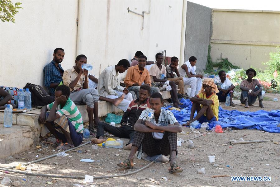 YEMEN-LAHJ-ILLEGAL IMMIGRANTS-CHOLERA