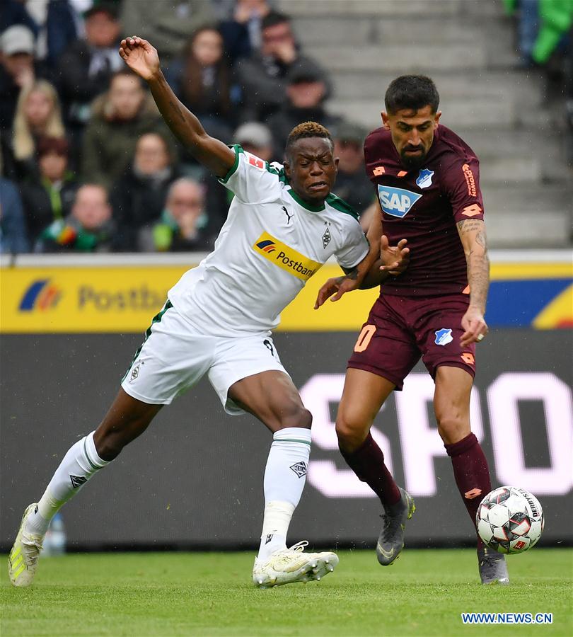 (SP)GERMANY-MOENCHENGLADBACH-SOCCER-BUNDESLIGA-MOENCHENGLADBACH VS HOFFENHEIM