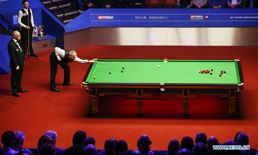 (SP) BRITAIN-SHEFFIELD-SNOOKER-WORLD CHAMPIONSHIP-DAY 16