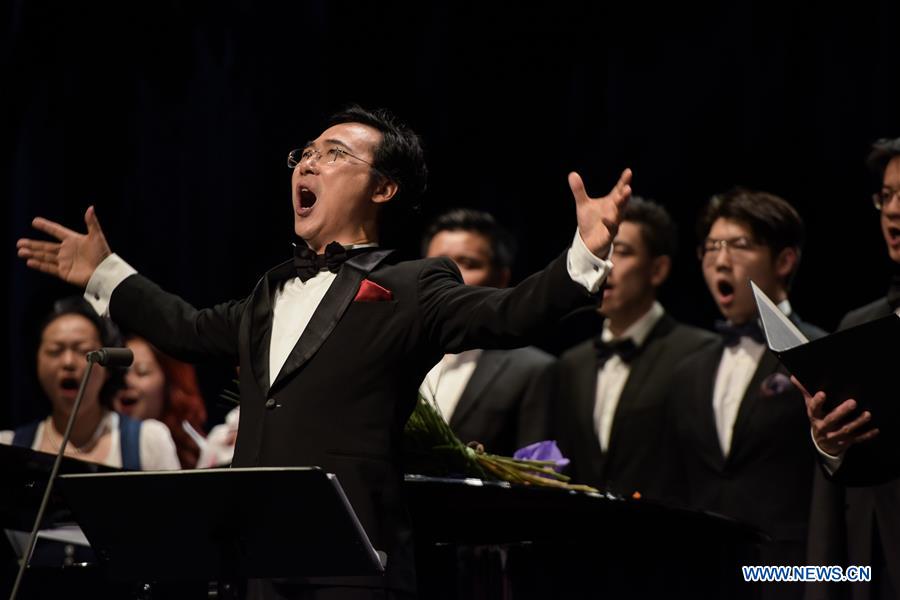 AUSTRIA-VIENNA-SINGER-LIAO CHANGYONG-PERFORMANCE